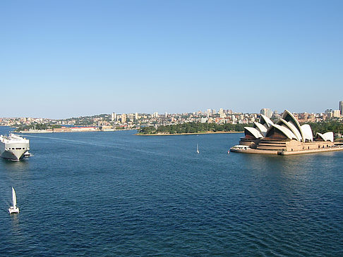 Foto Blick von der Harbour Bridge