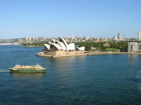 Foto Blick von der Harbour Bridge