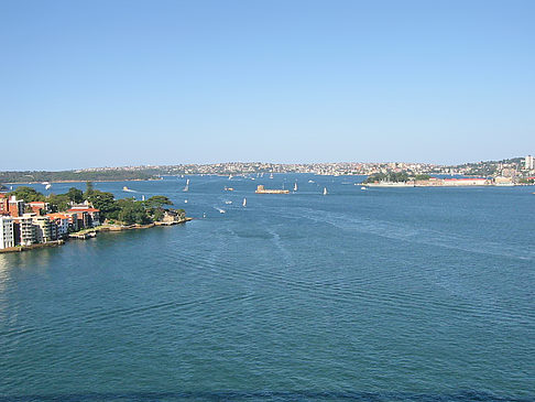 Blick von der Harbour Bridge - Neusüdwales (Sydney)